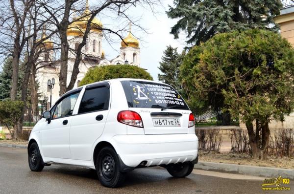 Маленький герой любого города - Daewoo Matiz: тест-драйв